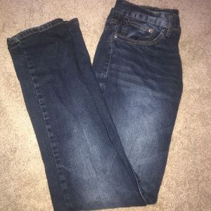 Slim Straight Flex Denim Jeans